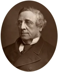George Denman 1819-1896, juiz do Supremo Tribunal de Justiça, 1882.