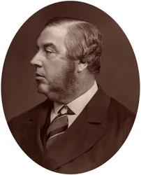 George Sclater-Booth MP, Presidente do Conselho do Governo Local, 1878.