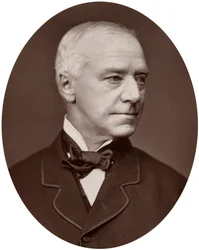Hon Sir Henry Hawkins, Juiz do Hight Tribunal de Justiça, 1877.