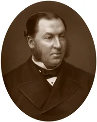 Senhor James Charles Mathew, LLD, juiz do Supremo Tribunal de Justiça, 1883
