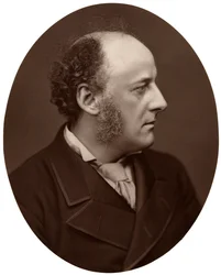 JE Millais, RA, artista britânico e membro fundador da Irmandade Pré-Rafaelita, 1876.