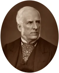 John Callcott Horsley, artista e acadêmico real, 1882.