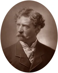 Joseph Edgar Boehm, RA, escultor britânico, 1883.
