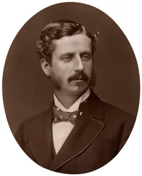 Lord George Hamilton, MP, Subsecretário de Estado da Índia, 1876.