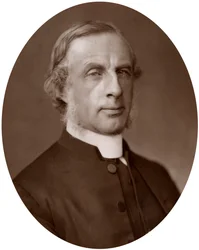 Rev Edward Hayes Plumptre, DD, Decano de Wells, 1883.