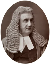 Direito Hon Sir Robert J. Phillimore, DCL, Juiz do Tribunal Superior de Justiça, 1877.