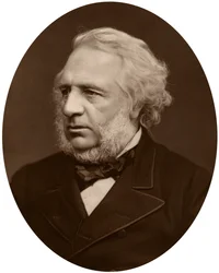 Sir Charles Reed, presidente do Conselho Escolar de Londres, 1880.
