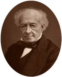 Sir Fitz-Roy Edward Kelly, lorde chefe barão do Tesouro, 1880.