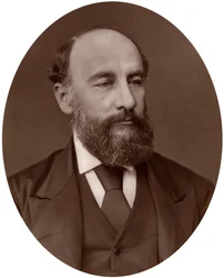 Sir George Strong Nares, explorador do Ártico, 1878.