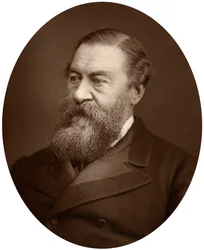 Sir Samuel White Baker, explorador africano, 1880.
