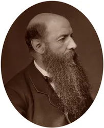 Sir Wilfrid Lawson, político, deputado de Carlisle, 1882.