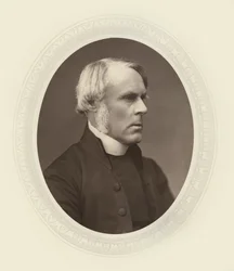 O Rev. John Jackson da direita (foto a p/b)