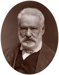 Victor Hugo, poeta francês, dramaturgo e romancista, 1877.