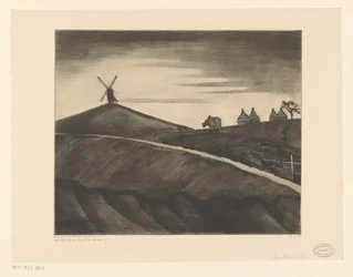Paisagem montanhosa com boi lavrador perto de Etikhove
La Charrue (título original)