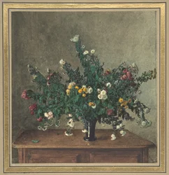 Bouquet de Pequenos Crisântemos, 1862.