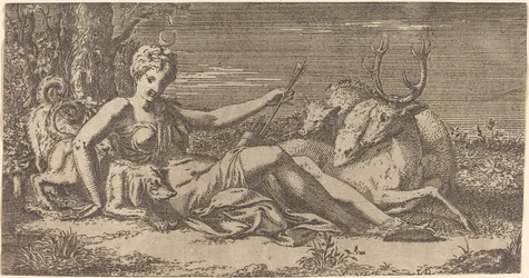 Diana descansando