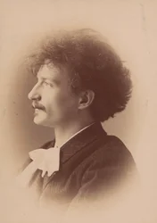 Retrato do compositor Ignacy Jan Paderewski 1860-1941, 1890.