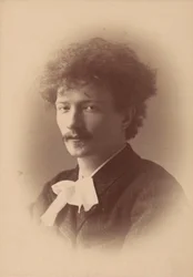Retrato do compositor Ignacy Jan Paderewski 1860-1941, 1890.