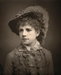 Alma Murray, atriz britânica, 1882.