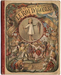 Capa do livro "O Rei Dagobert".