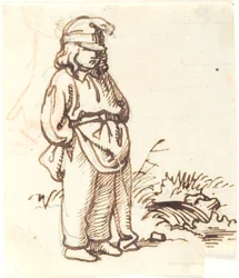 Garoto de pé