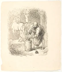 Rascunho de ilustração para Skarnbassen
