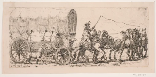 O carro de mercadorias