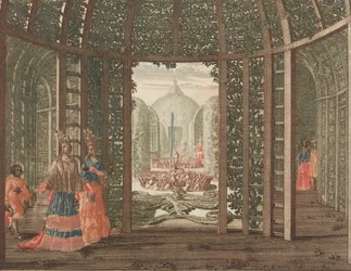 O Gabinete Real Verde, dentro: Tooneel Der Voornaam Nederlandse Huizen, En Lust Hove..., n.d..