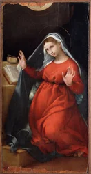 Virgem da Anunciação - Pintura