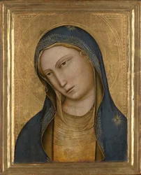 Busto de Santa Maria, c.1381-1425 (têmpera sobre painel)