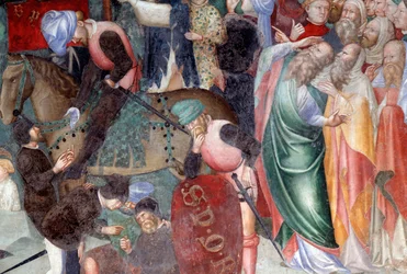 O Detalhe da Crucificação dos Soldados