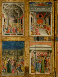Relicário das portas de Santa Maria della Scala. painel interior