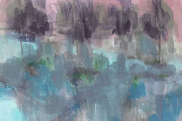 Paisagem abstrata e onírica