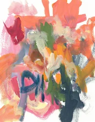 Pinceladas abstratas vibrantes