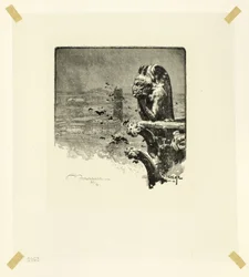 O Vampiro de Notre-Dame, placa nove de Le Long de la Seine et des Boulevards