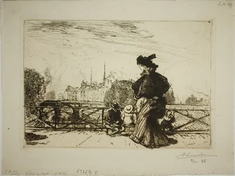 A Île de la Cité vista da Pont des Arts