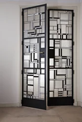 Conjunto de portas, c.1928 (vidro e ferro patinado)