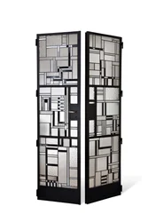 Conjunto de portas, c.1928 (vidro e ferro patinado)