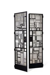 Conjunto de portas, c.1928 (vidro e ferro patinado)