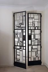 Conjunto de portas, c.1928 (vidro e ferro patinado)