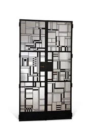 Conjunto de portas, c.1928 (vidro e ferro patinado)