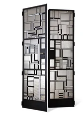 Conjunto de portas, c.1928 (vidro e ferro patinado)