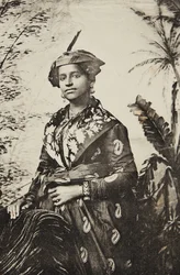 MARTINIQUE - Tipo crioulo e traje, ca. 1920.