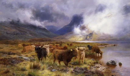 Através de Glencoe por Way to the Tay, 1899