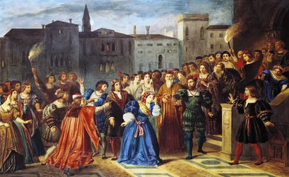 Cena de Confronto, de &39;Lucretia Borgia&39; por Victor Hugo