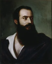 Retrato de Felice Orsini 1819-1858, c. 1858.
