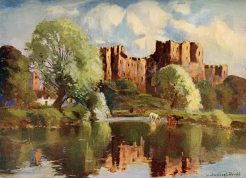 Castelo de Ludlow, Shropshire, 1924-1926.