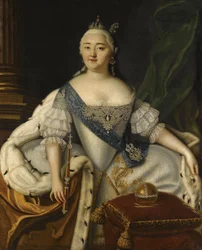 Retrato da imperatriz Elisabeth 1709-1762