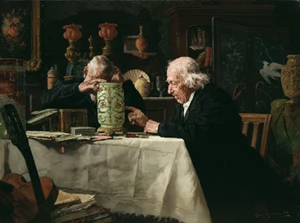 The Connoisseurs (óleo sobre tela)