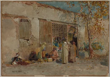 Cena marroquina, c. 1871